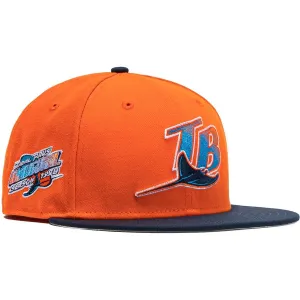 New Era  Orange Crush Tampa Bay Rays Inaugural 59FIFTY Fitted Hat