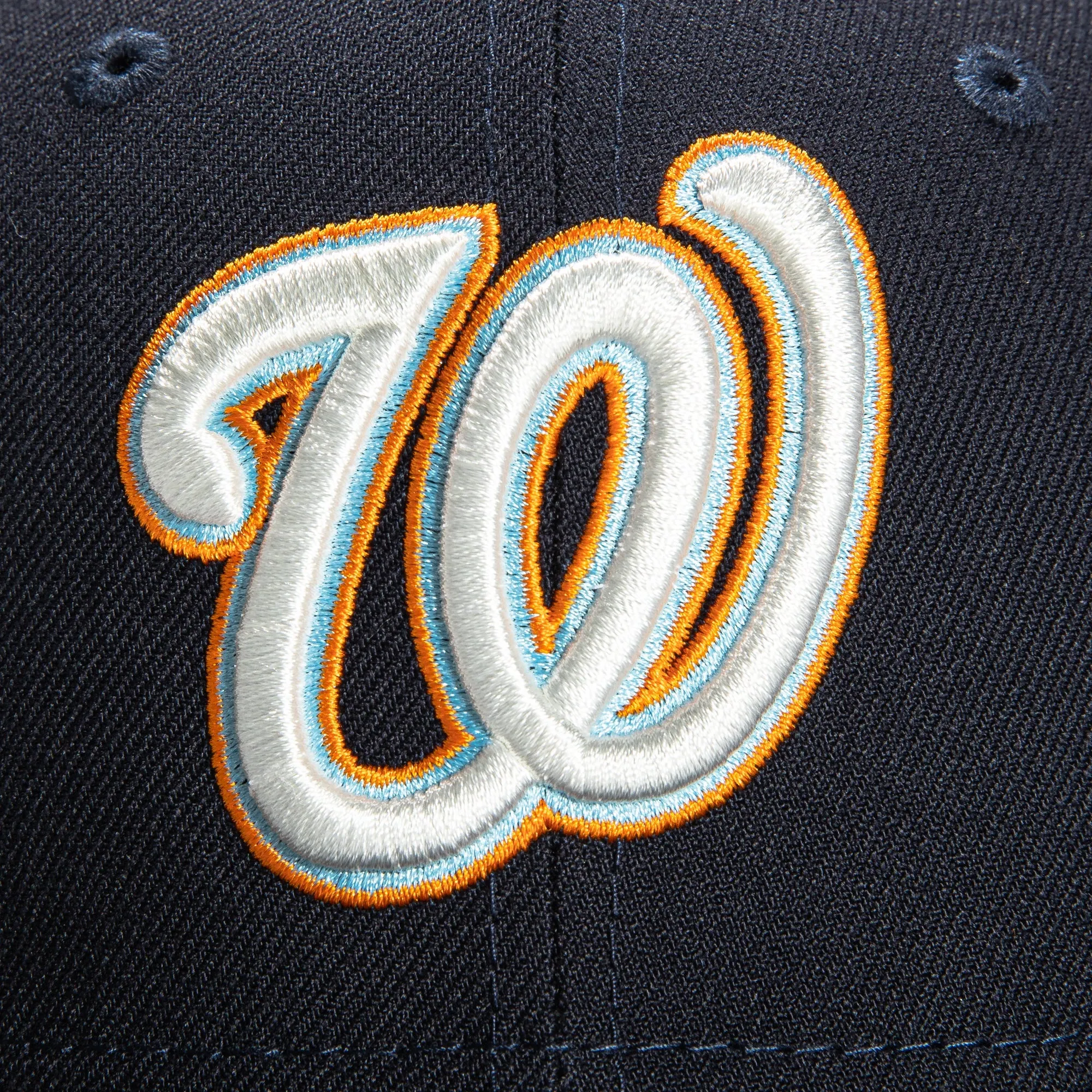 New Era  Super Bloom Washington Nationals Navy Inaugural Season 2022 59FIFTY Fitted Hat