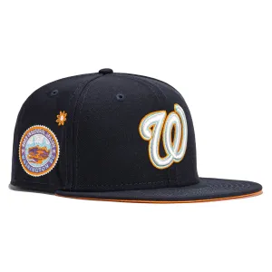 New Era  Super Bloom Washington Nationals Navy Inaugural Season 2022 59FIFTY Fitted Hat