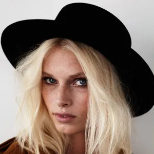 New Fashion Wool  Flat Top Hat