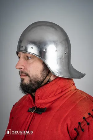 Open Sallet Helmet 1,6mm Polished