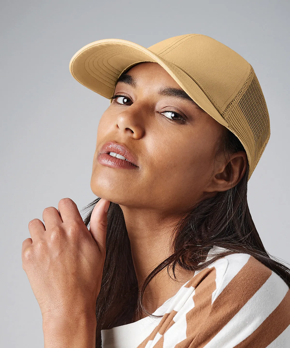 Organic cotton trucker | Olive Green