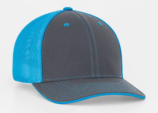 Pacific Headwear Trucker Mesh Solid and Two Colors 404M