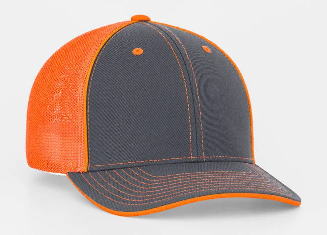 Pacific Headwear Trucker Mesh Solid and Two Colors 404M