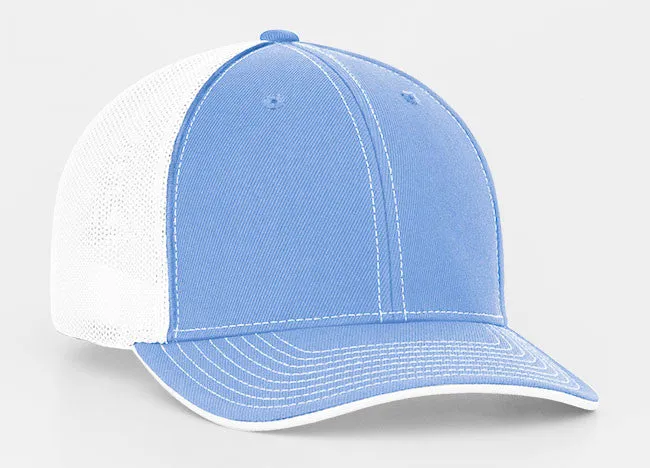 Pacific Headwear Trucker Mesh Solid and Two Colors 404M