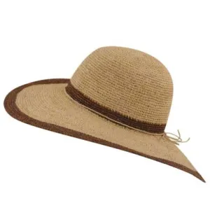 Pantropic Margate Raffia Wide Brim Sun Hat
