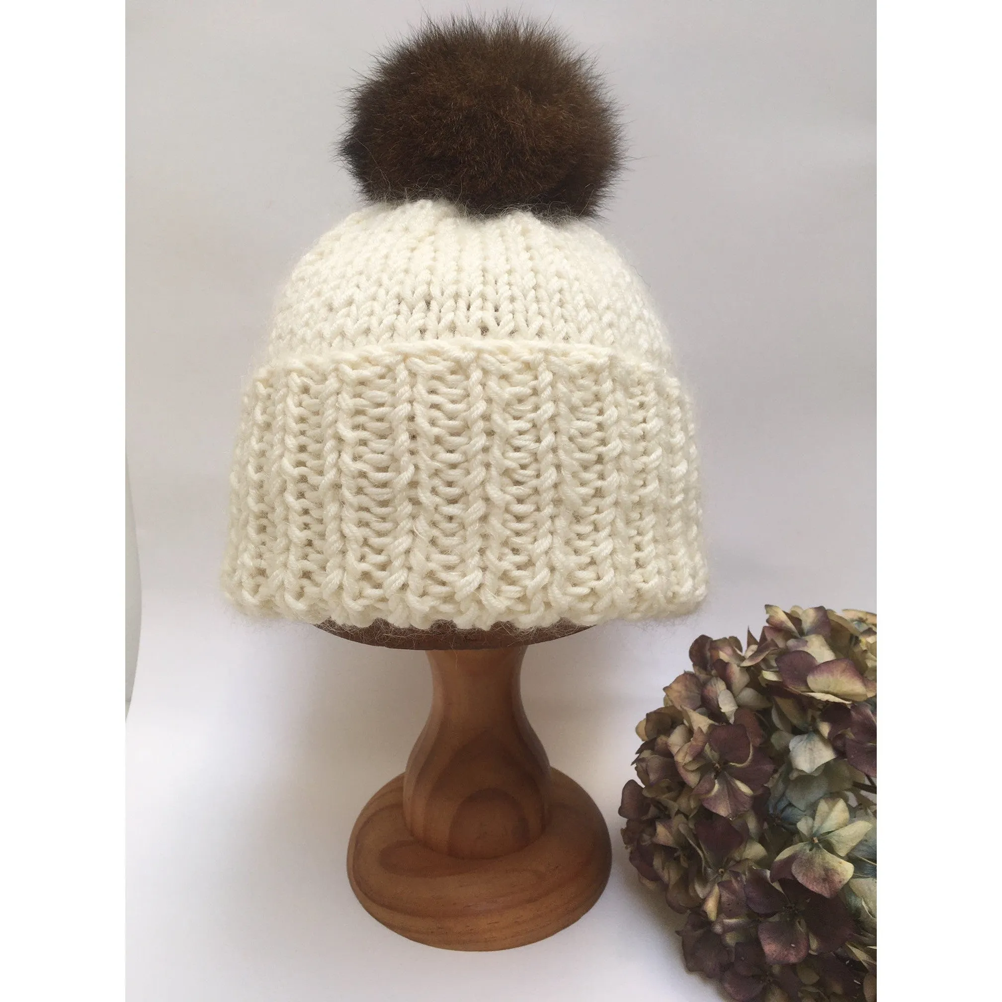 Possum Fur Pom Pom - Large