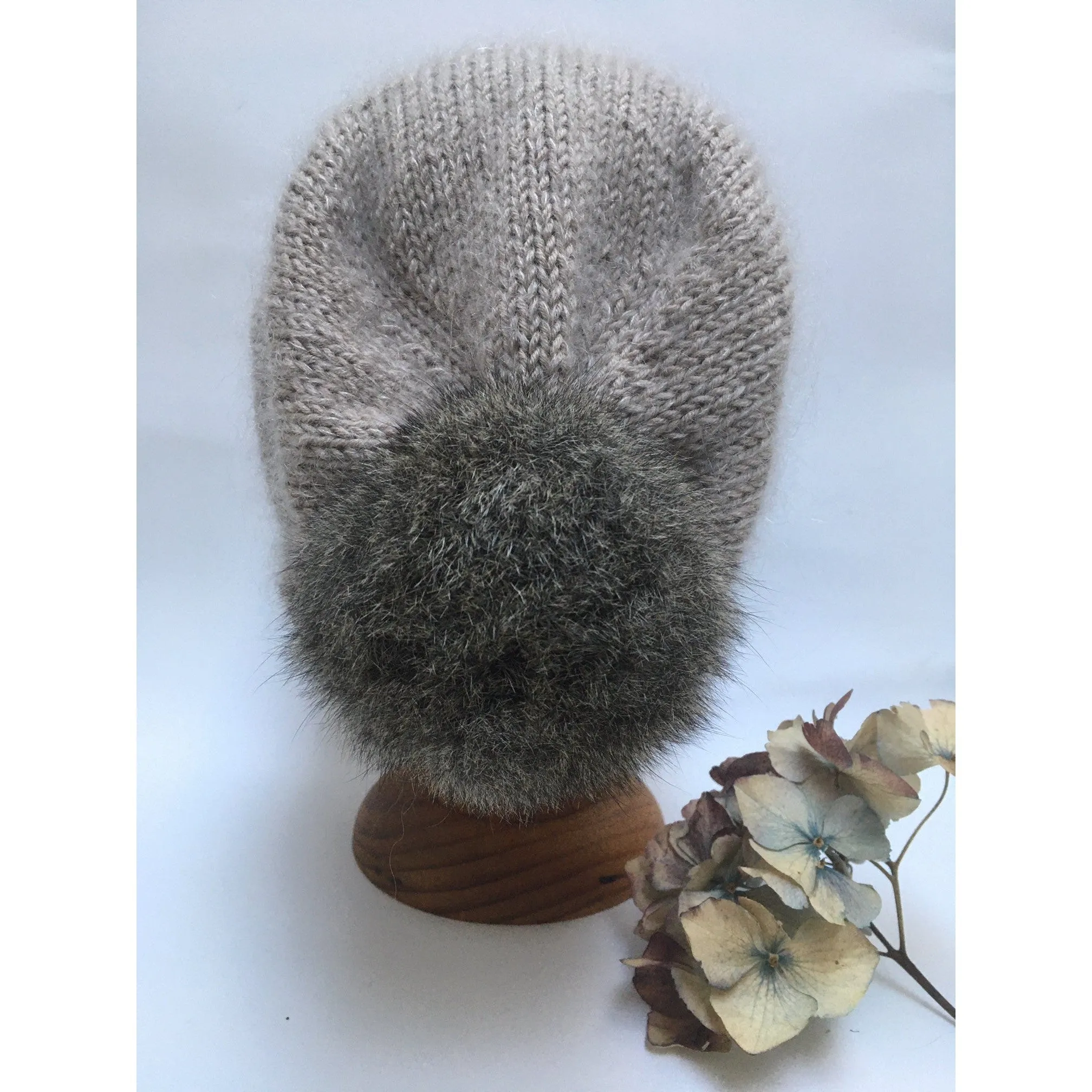 Possum Fur Pom Pom - Large