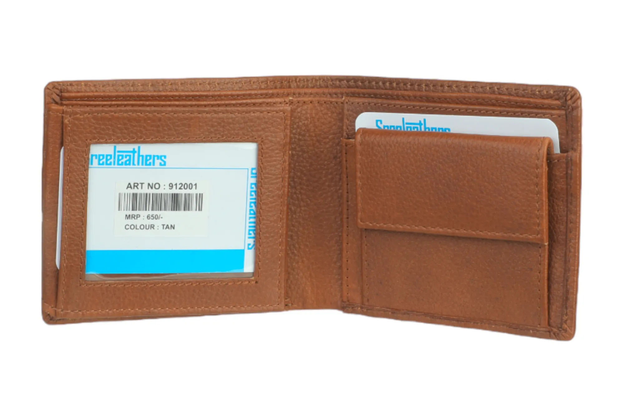 PREMIUM MENS LEATHER WALLET 912001 (TAN)