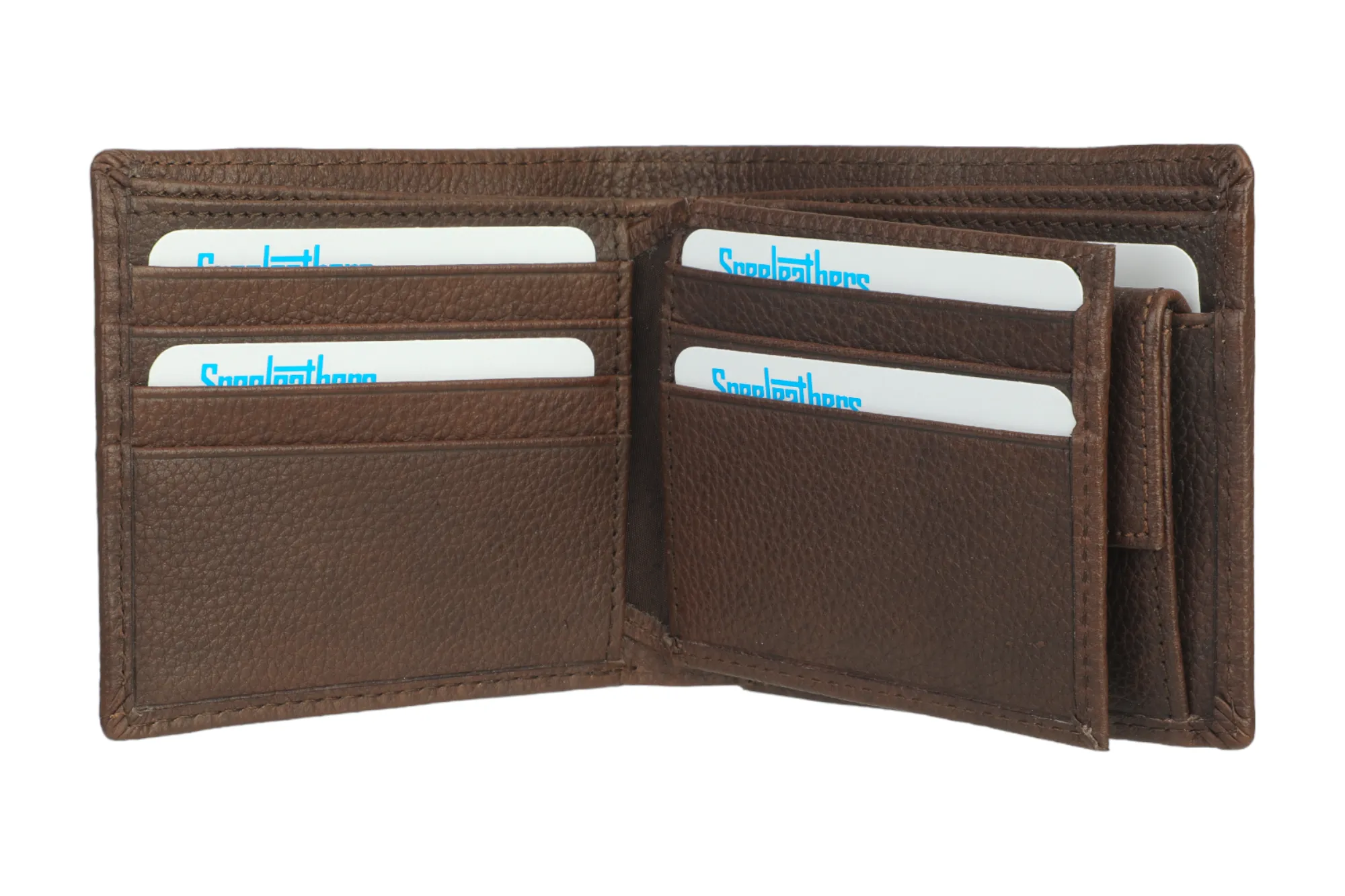 PREMIUM MENS LEATHER WALLET 912003 (BROWN)