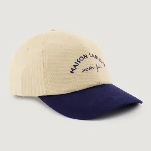 "Mini Manufacture" Cassini Cap (Velvet Navy White)