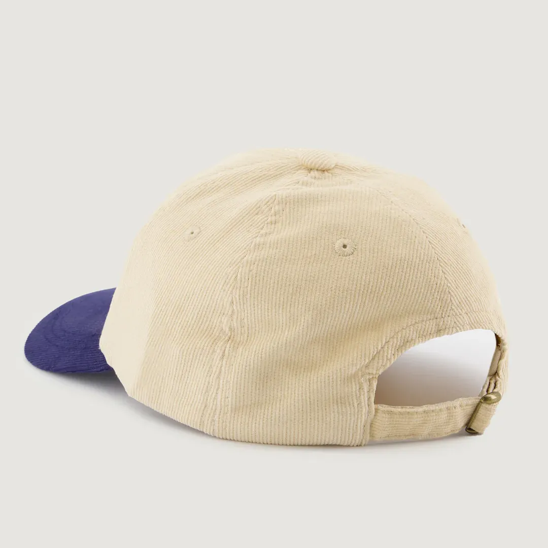 "Mini Manufacture" Cassini Cap (Velvet Navy White)