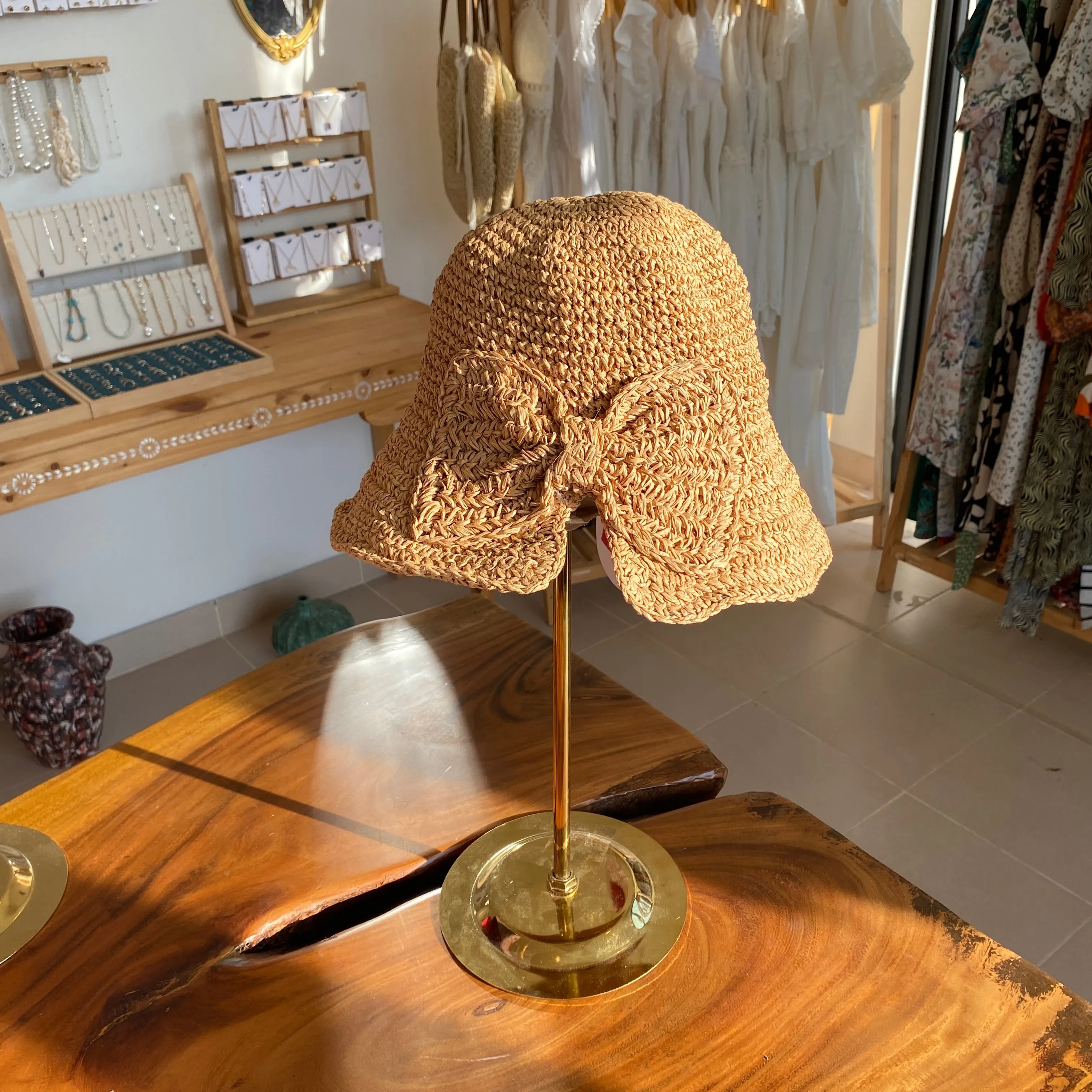 Ribbon Style Straw Hats