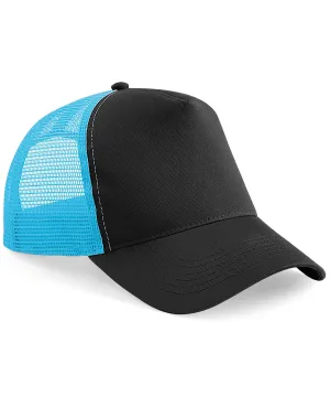 Snapback trucker | Black/Surf Blue