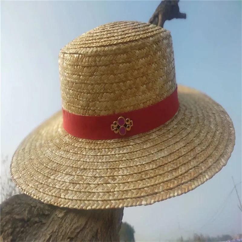 Straw Hats With Pointed Top And Big Brim Frills Are Best-selling Mexican Straw Hats