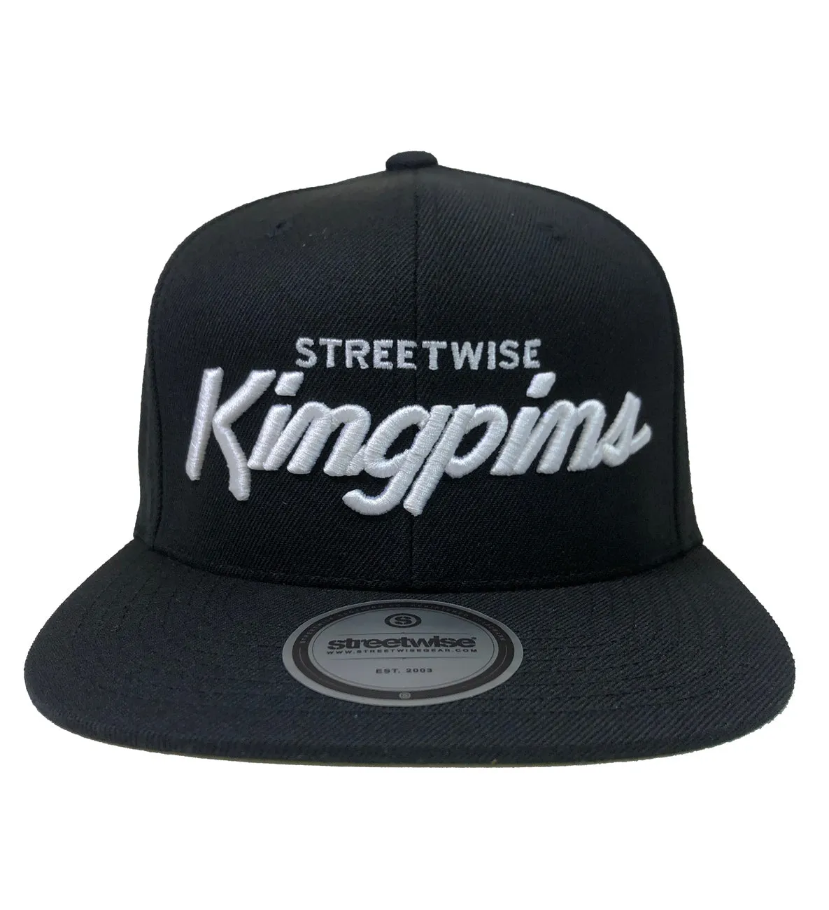 Streetwise Gear Kingpins Black Snapback Hat