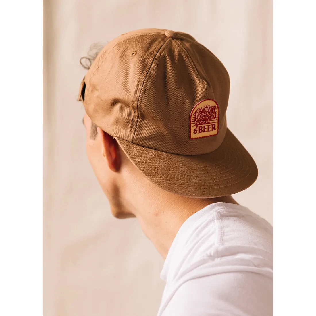 Tacos and Beer Vintage Workwear Strapback Hat