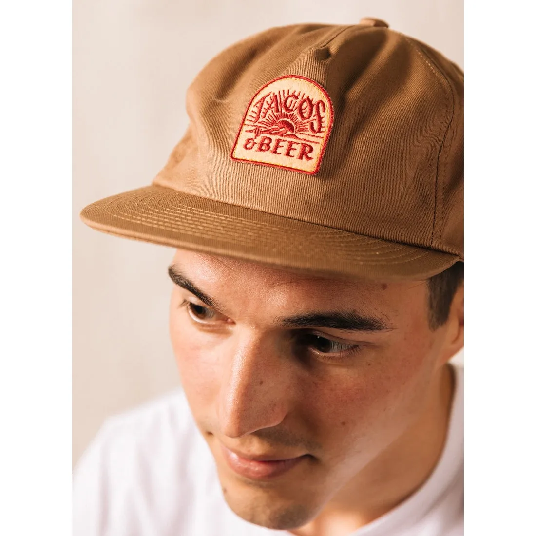 Tacos and Beer Vintage Workwear Strapback Hat