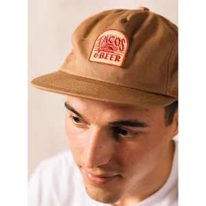 Tacos and Beer Vintage Workwear Strapback Hat