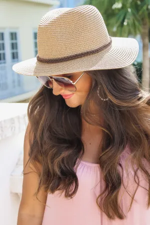 The Brooklyn Paper Braid Safari Hat - Tan