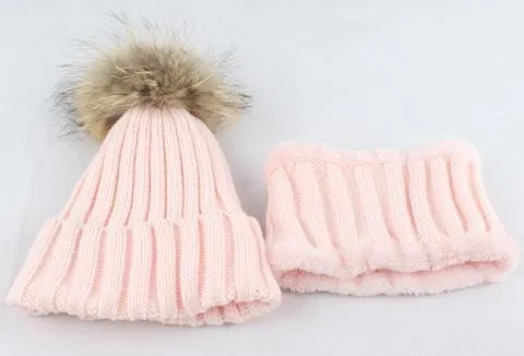 TODDLER Winter Hat With Scarf Set