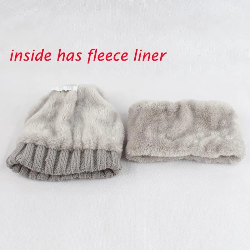 TODDLER Winter Hat With Scarf Set