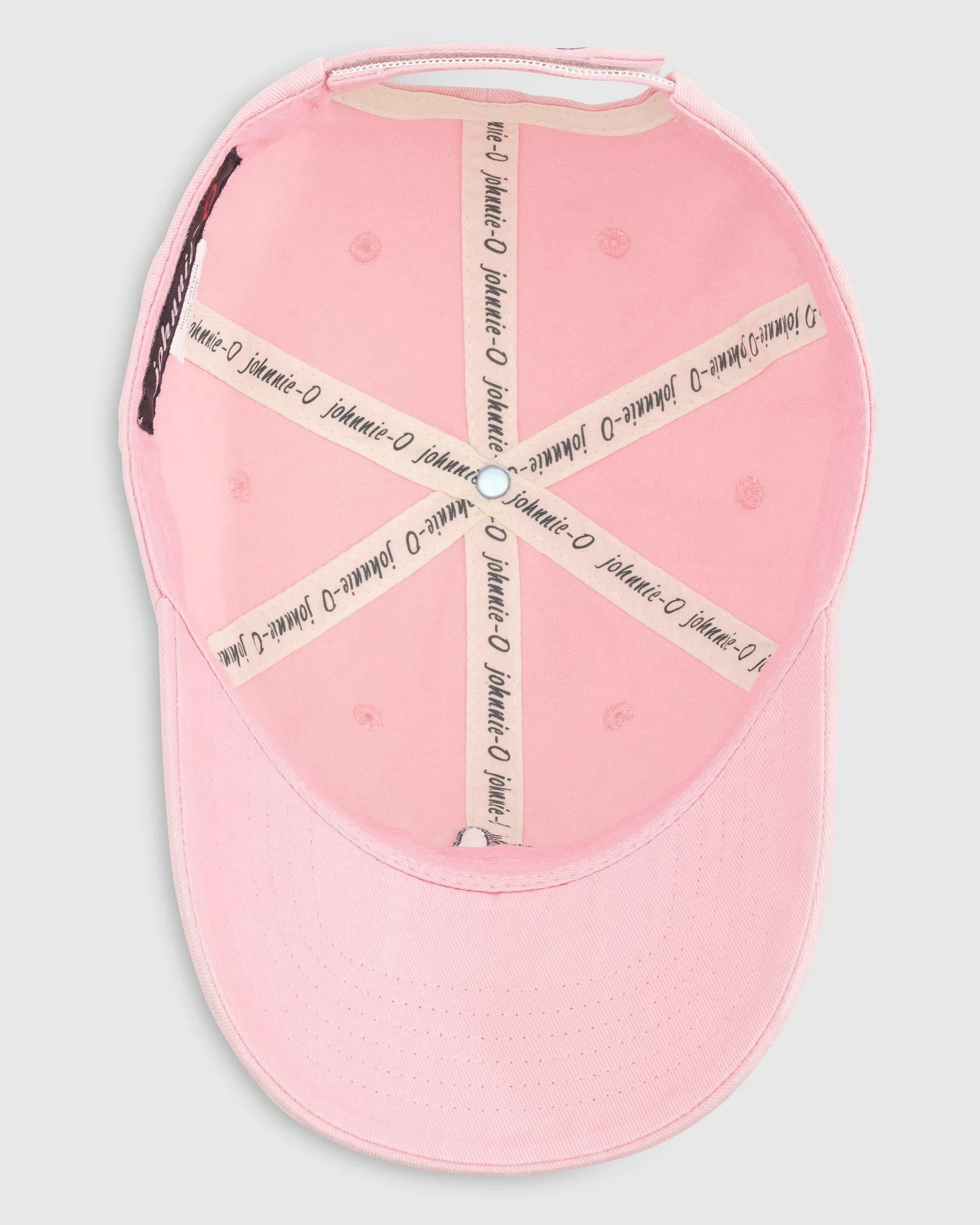 Topper Baseball Hat in Pink by Johnnie-O