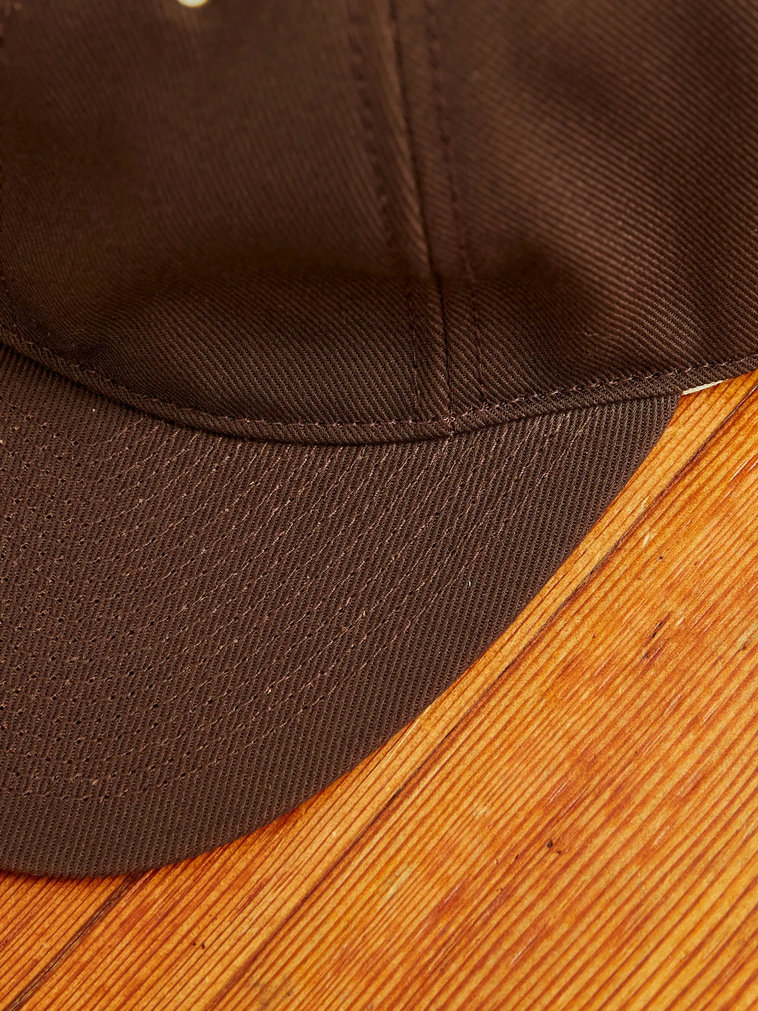 Twist Yarn Cap in Brown