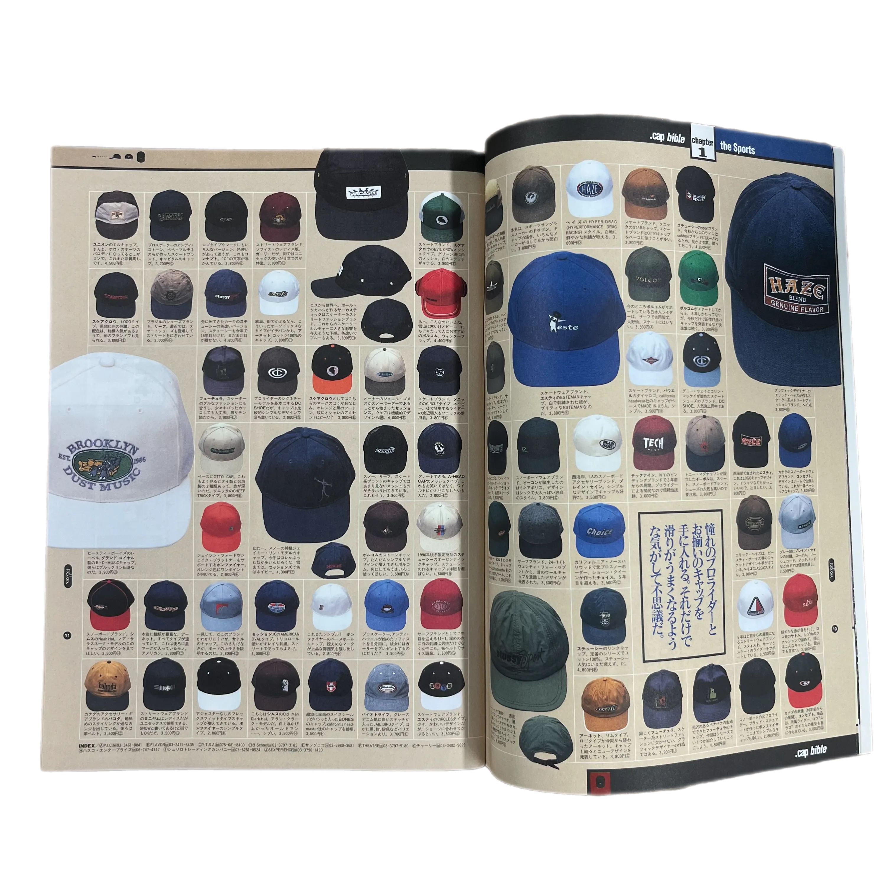 Vintage Relax Magazine Japan "Goods Style" Cap Bible Issue #7
