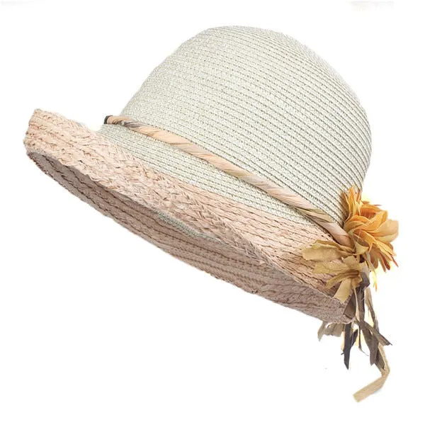 Wenkouban Good quality  Summer hat women Raffia straw cap Ladies Big brim Sun hat  hat forgirlbeach hat