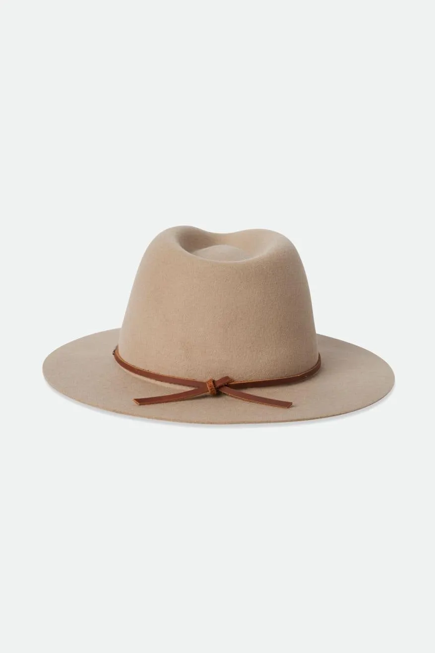 Wesley Fedora - Sand/Brown
