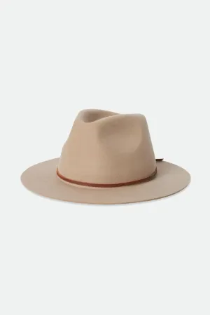 Wesley Fedora - Sand/Brown