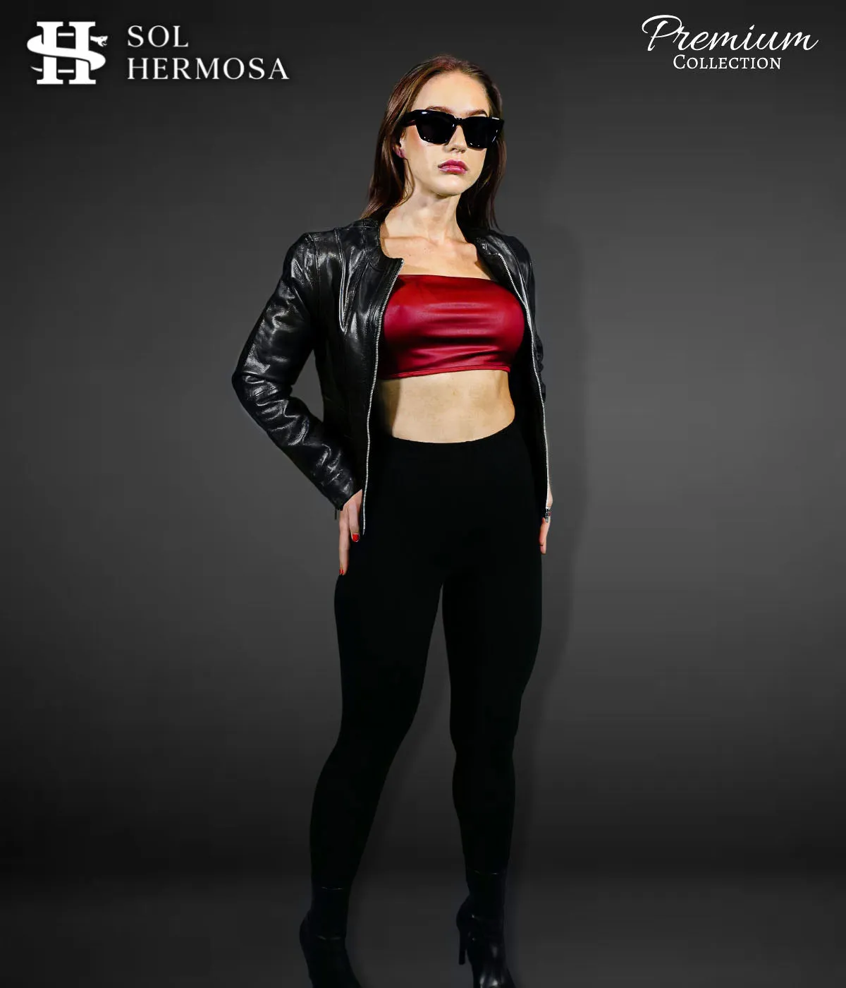 Women's Leather Jacket - Dione